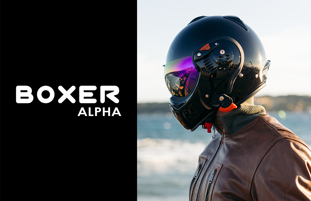 CASQUE MOTO MODULABLE BOXER ALPHA